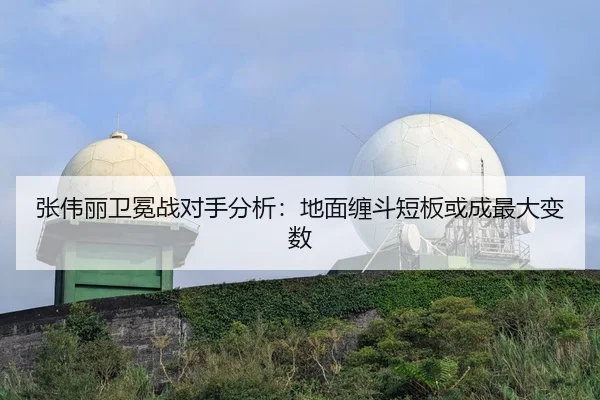 张伟丽卫冕战对手分析:地面缠斗短板或成最大变数
